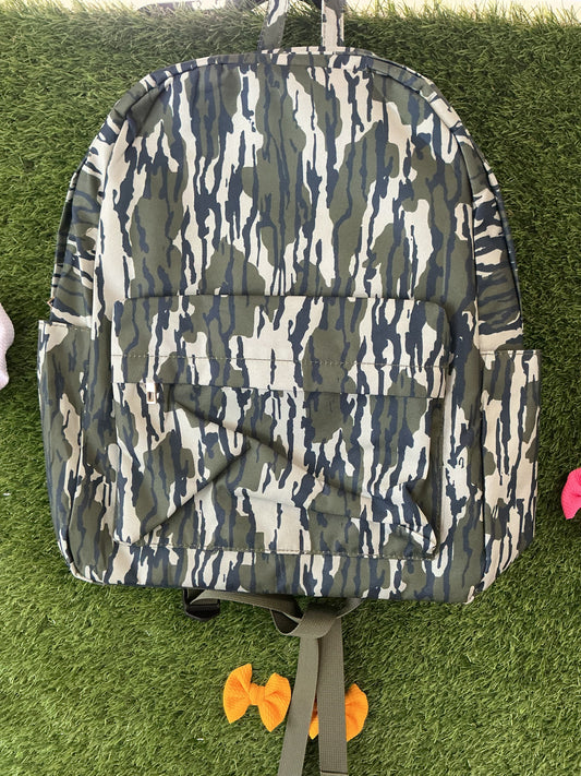 Large camo backpack