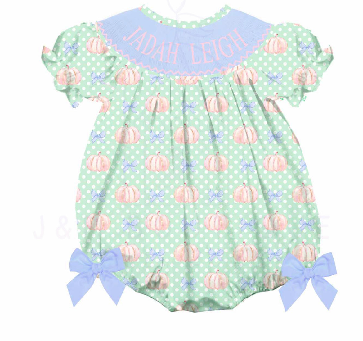 Preorder name pumpkin bubble