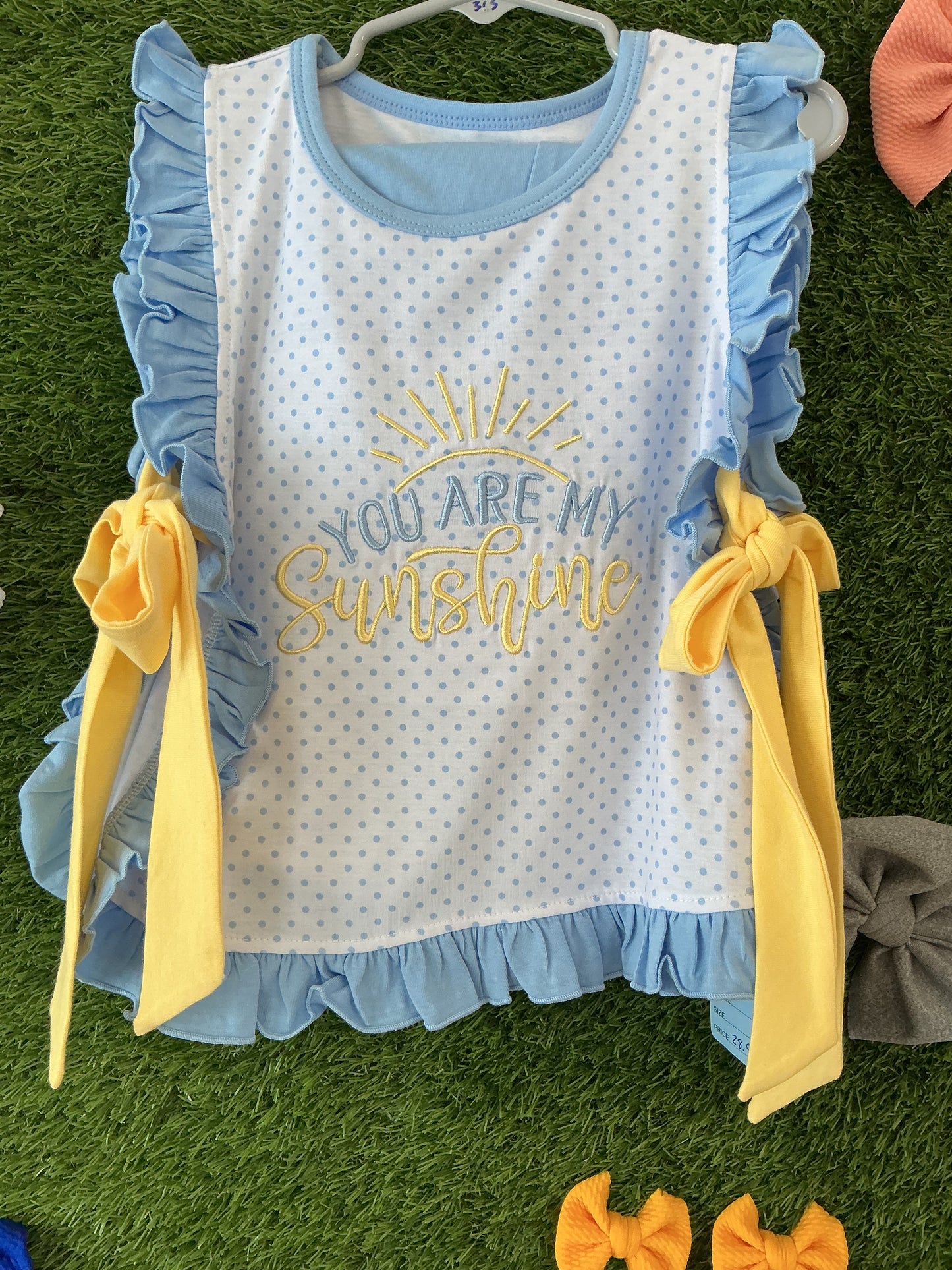 You are my sunshine apron set