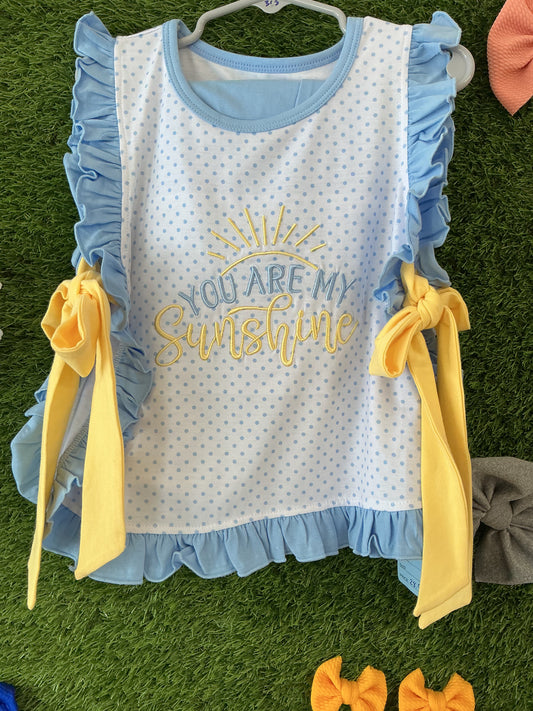 You are my sunshine apron set