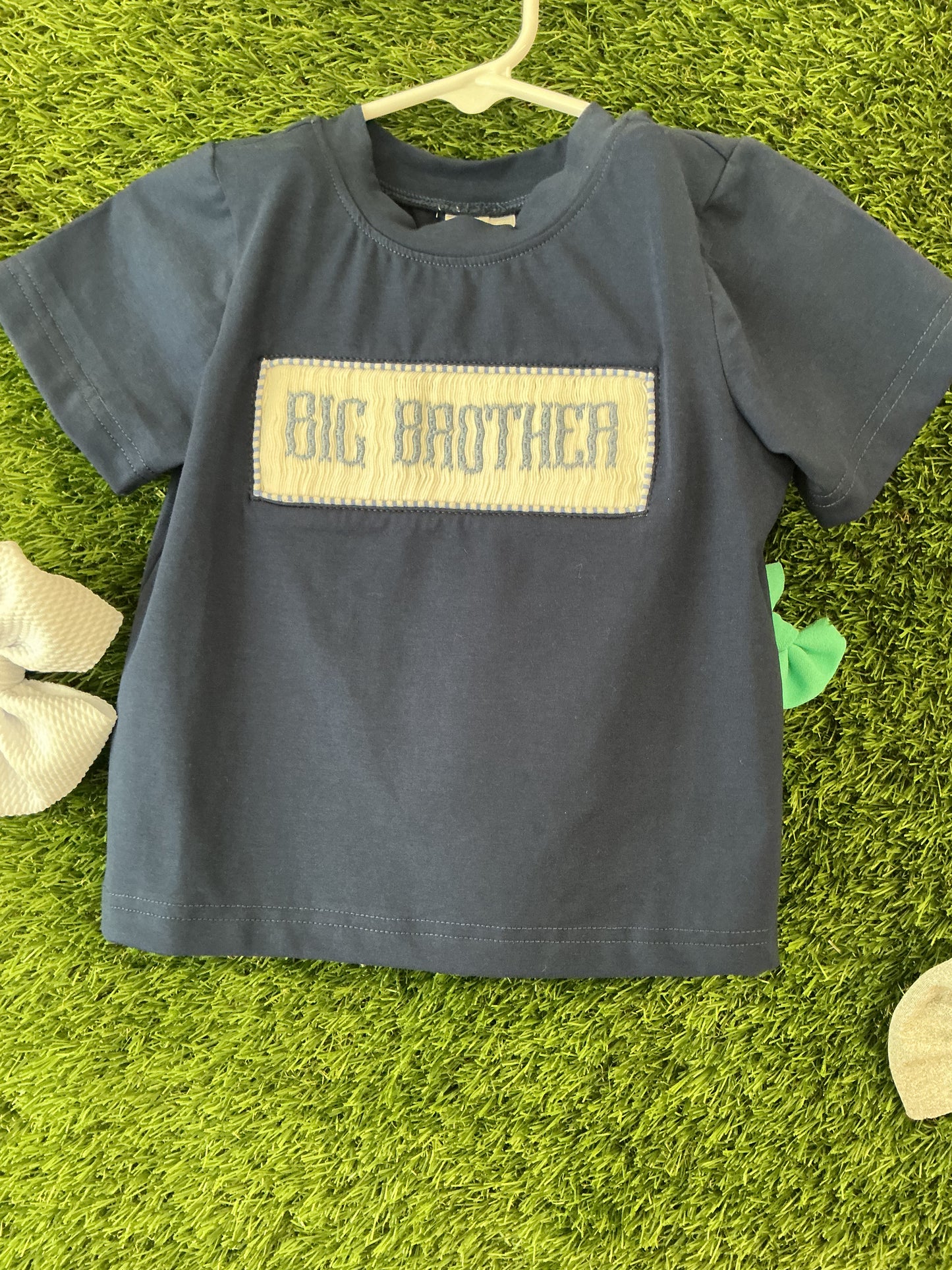 Big brother smocked set